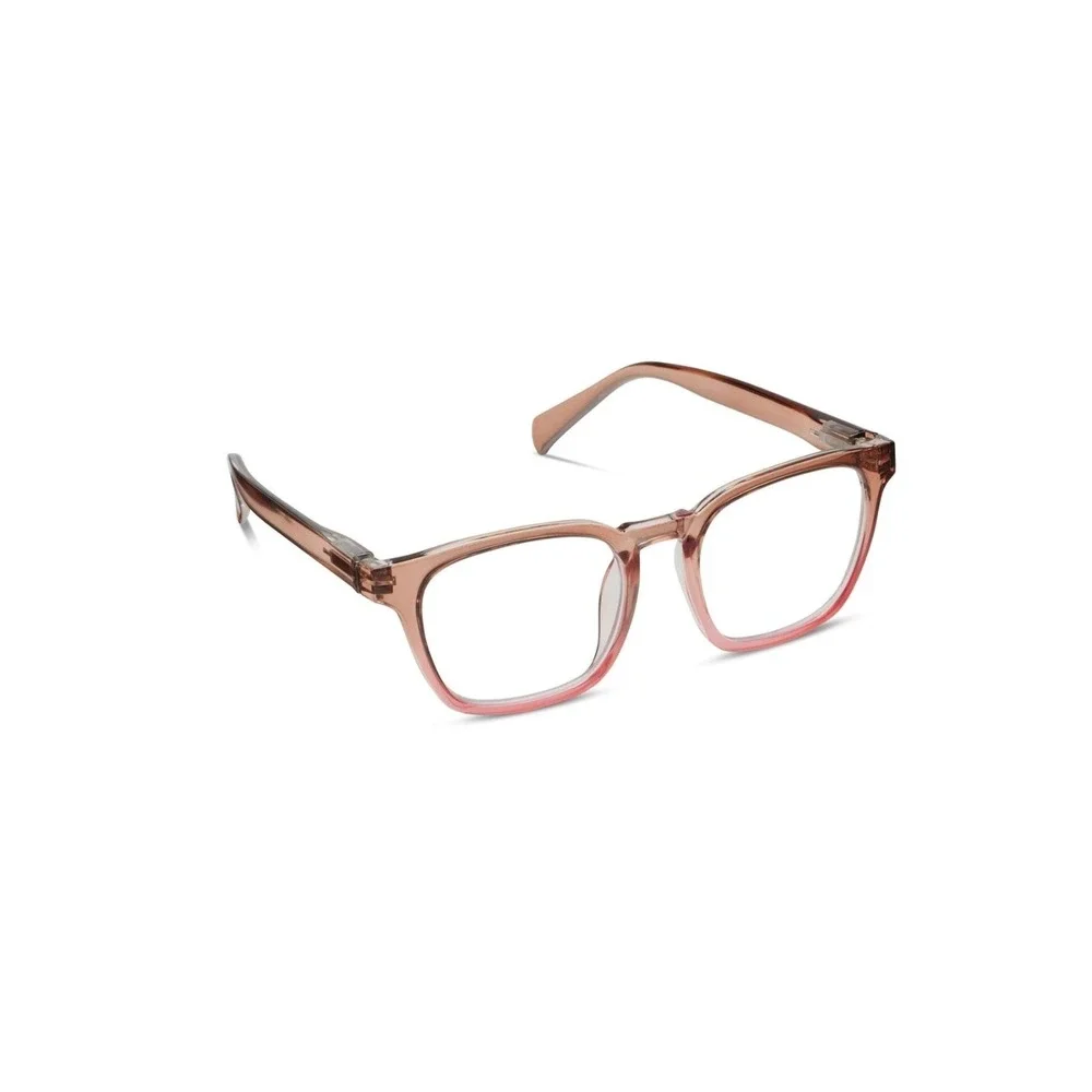 NEW TAN CORAL LATTE PEEPERS BLUE LIGHT FILTERING Readers +1.75